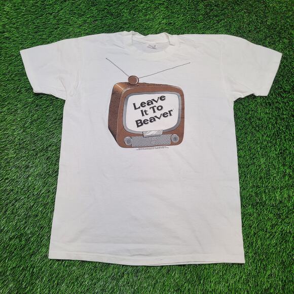 VTG 1983 Leave It To Beaver TV Show T-Shirt Mens Medium Single-Stitch Stedman - Picture 1 of 11